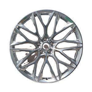 Wangu Custom 1 pieza pulido fino cromo cóncavo forjado rueda P200 P204 llantas de aleación de aluminio para Lamborghini Maserati bmw audi - Product Image 6