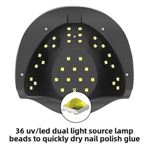 ZHI JIA New Professional UV Lamp Quick Drying Gel <strong>Polish</strong> With 36 LED Beads <strong>Nail</strong> Lamp <strong>Nail</strong> Dryer <strong>Nail</strong> Enhancement Equipment - Product Image 2
