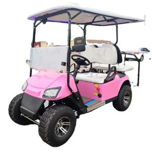 Usine chinoise CE Club Car Golf Cart Pièces 4 places Voiture de golf avec gaz ou électricité - Product Image 2