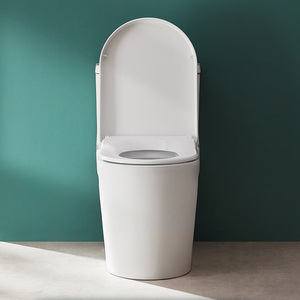 โถสุขภัณฑ์แบบตั้งพื้น Arrow One Piece Round Ceramic พร้อมระบบ S-Trap Siphon Jet Flushing แบบทันสมัย ระบบ Dual-Flush - Product Image 4
