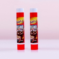 Tubes cylindriques en aluminium-plastique écologiques de 45 ml fabriqués en usine, avec bouchons à vis, couleur personnalisée, pour confitures, dentifrice, bonbons et autres produits