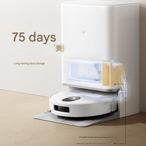 <span class=keywords><strong>Robot</strong></span> Aspirador y Fregasuelos Mijia M40 S con Tanque de Agua, Navegación Inteligente, Detección Automática de Alfombras, 23000Pa, Autocargable - Product Image 1
