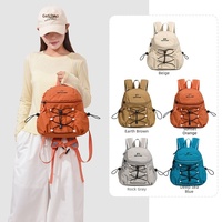 Sac à dos de voyage léger pour femmes, en nylon, 5 couleurs, décontracté, sport, plein air, petit sac à dos