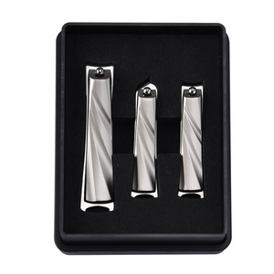 Cortauñas de acero inoxidable con hoja curva, cortauñas para manicura de dedos, herramienta de aseo portátil, 3 uds. - Product Image 5