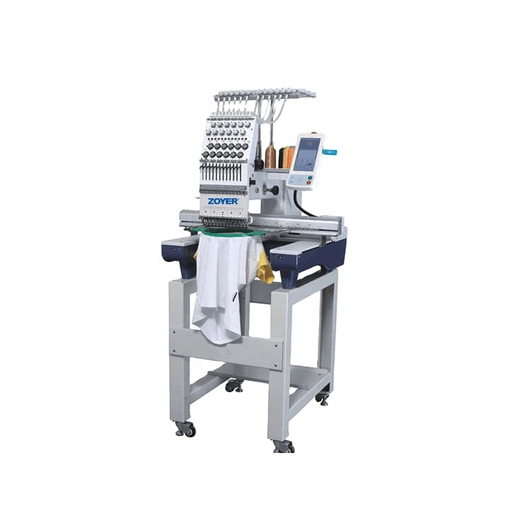 ZY-EM0112 одна осветительная головка, 12 иглы Вышивка Швейные машины
