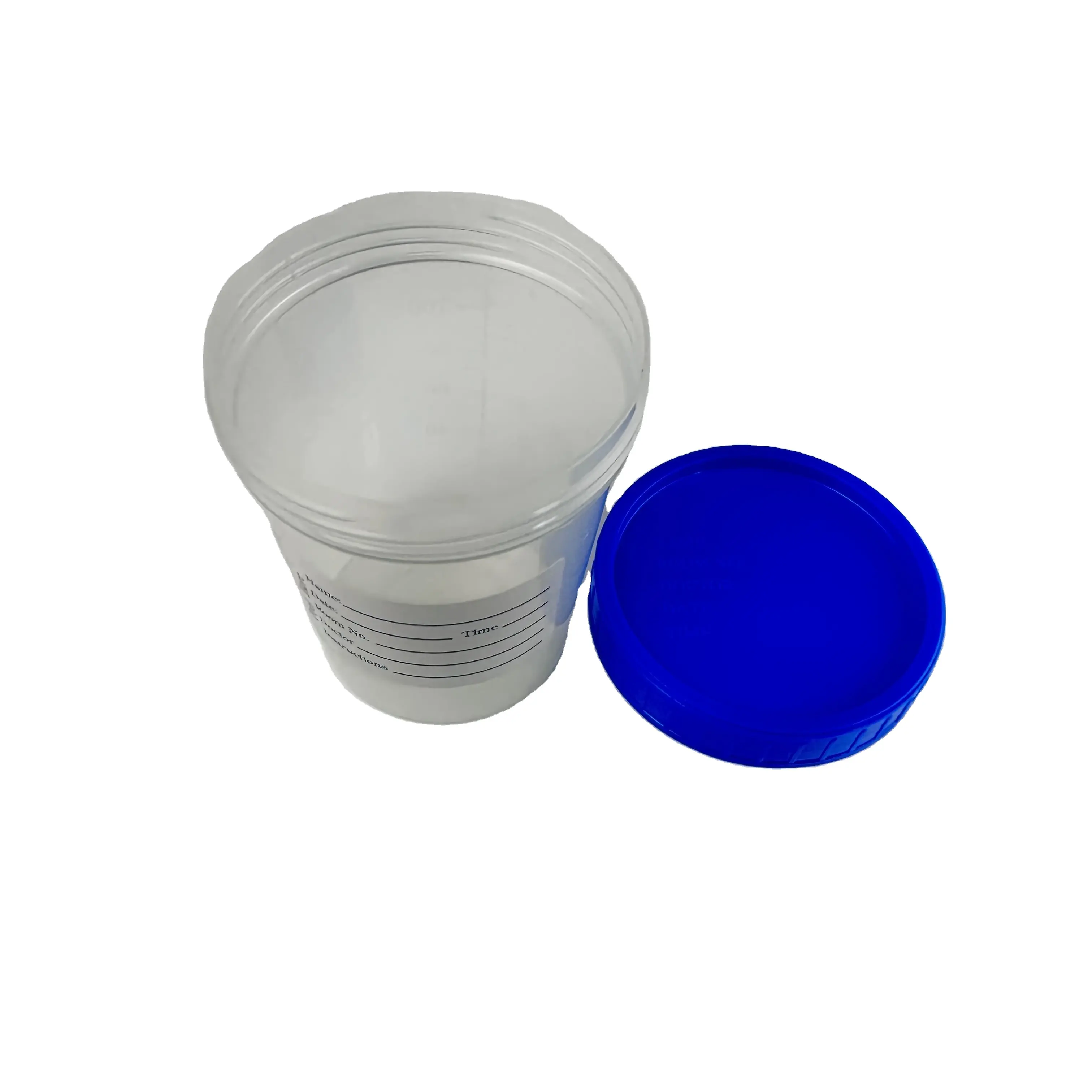 120 ml sterile screw cap urine container laboratory sample container