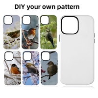 Casing HP 3D Sublimasi 2 in 1 untuk Pencetakan Foto Kustom, Cocok untuk iPhone 15 Pro Max 14 Plus 13 Pro 12 Mini