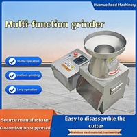 Commerciële roestvrijstalen fruit- en groentepureemachine, chilipeper-, gember-, knoflook- en uienhakselmachine