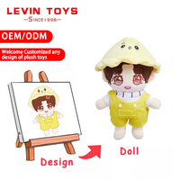 Fabricant chinois sur mesure de jouets en peluche personnalisés, peluches Kpop Star de 10 cm, 15 cm, 20 cm, poupées en peluche Kpop
