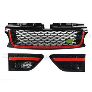 Para Range Rover Sport 2010-2013 Accesorios para coche Parrilla delantera de carreras Parrilla delantera de parachoques Kit de carrocería frontal - Product Image 3
