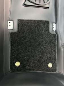 Alfombrillas de coche de rejilla de diamante bordadas personalizadas de cuero de PVC alfombrillas de coche personalizadas de Color opcional aptas para coche <span class=keywords><strong>Audi</strong></span> - Product Image 4