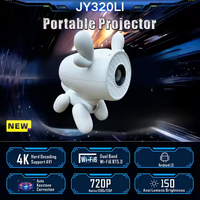 Investissement intelligent Date Chien Mini Projecteur Portable Vidéo Home Cinéma Projecteur de Cinéma 720p Full Hd Android Projecteur Intelligent