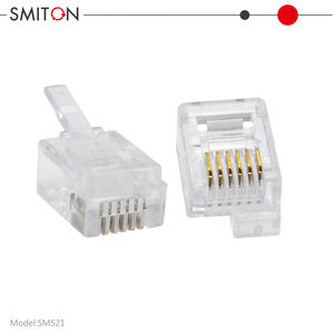 Connecteur RJ12 6P6C, fiche de câble à boucle gauche - Product Image 2
