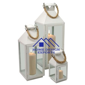 High Quality Stainless Steel Polished Candle <b>Lantern</b> for <b>Indoor</b> and Outdoor Decor 2024 New Design Modern Candle <b>Lantern</b> - Product Image 5