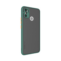 Étui pour Tecno Spark 6 Air avec protection d'appareil photo, coque translucide mate effet fumée, accessoires pour téléphone portable