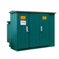 Transformateur de puissance triphasé immergé dans l'huile de style américain compact pour bâtiments commerciaux avec sortie 415V et bobine à triple enroulement