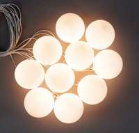 Lustre suspendu en acrylique blanc laiteux à 10 têtes, lampe de scène pour mariage, restaurant, décoration de salle, inspiré du dragon