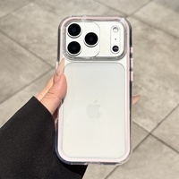 For <strong>Iphone</strong> 17 Air <strong>Anti</strong> <strong>Yellow</strong> 2 in 1 High Clear Silicone Hybrid Phone <strong>Case</strong> for <strong>Iphone</strong> 17 16 15 Pro Max Mobile Protective <strong>Case</strong>