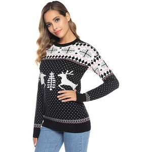 FNJIA Wholesale Unisex Ugly <strong>Christmas</strong> Sweaters Knitted Xmas <strong>Jumpers</strong> for Winter Holidays and <strong>Family</strong> Parties - Product Image 4
