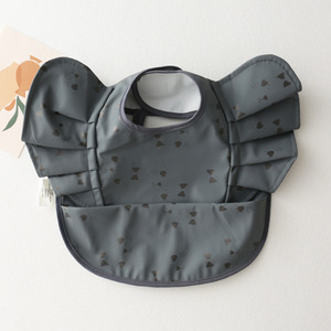 Bavoir pour bébé réglable et imperméable à la mode vente en gros avec <span class=keywords><strong>attrape</strong></span>-nourriture bavoirs pour bébé - Product Image 2