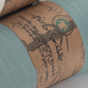 Manta Unisex para envolver a bebé, manta suave y sedosa de muselina de bambú, manta de recepción Neutral para niños - Product Image 6