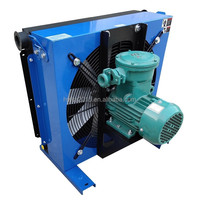 Radiateur industriel en alliage d'aluminium avec ventilateur 12V 50L/min pour le refroidissement des moteurs de karting, de motocross et de hovercraft