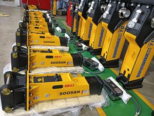 อะไหล่แกนกลางสำหรับเบรกเกอร์ไฮดรอลิกแบบข้างรุ่น SB43 สำหรับรถขุดขนาด 6-9 ตัน น้ำหนัก 375 กก. รับประกัน 1 ปี ผลิตจากซานตง - Product Image 6