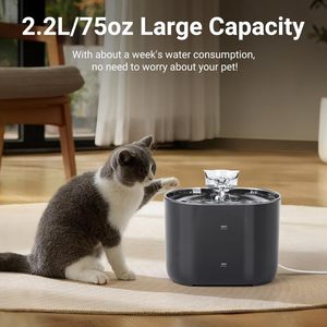 Dispensador de Agua Automático para Mascotas, Gran Capacidad, Fuente de Agua para Gatos, Sin BPA, 4 Niveles de Filtración, Bebedero para Perros, Suministros para Mascotas - Product Image 4