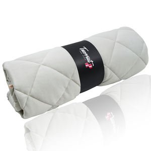 Milieuvriendelijke Bamboe Oogje Gebreide Deken OEKO-TEX 100 Gecertificeerde Oxford Stof Opvouwbare Gewatteerde <span class=keywords><strong>Mat</strong></span> Voor Thuis Baby Picknick Strand - Product Image 1