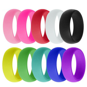 Bán buôn thời trang Mens 8 mét thể thao ngoài trời Breathable <span class=keywords><strong>Silicone</strong></span> <span class=keywords><strong>Ring</strong></span> Set - Product Image 6