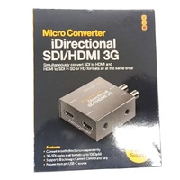 Konverter Video Mikro Mini 3G SDI dengan Pengalih Daya USB Kabel Siaran Kompatibilitas Jaringan 3G 12G SDI 4G