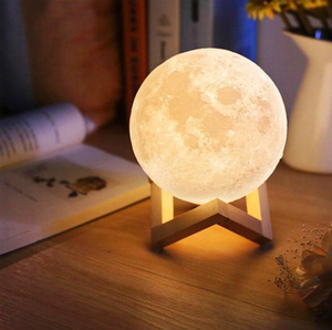 Sạc LED Night Light 15CM <span class=keywords><strong>3D</strong></span> In Bầu Trời Đầy Sao Ma Thuật Sao Trăng Hành Tinh Đèn Đầy Màu Sắc 16 Màu Sắc Từ Xa - Product Image 1