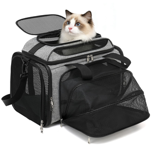 Sac à dos portable personnalisable pour animaux de compagnie, pliable, extensible, respirant, pour chiens de petite à grande taille - Product Image 2