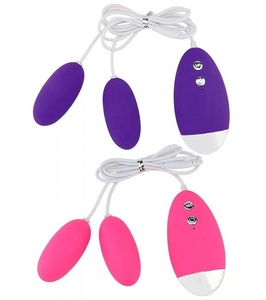 Adulto dildo 20 velocidades vibrador control remoto saltar huevos vibrador trasero macho juguete del sexo amor para las mujeres - Product Image 6