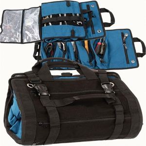 Échantillon Gratuit : Sac à Outils Titan23-XL - Rouleau à Clés et Organisateur - Sac à Outils en Toile et Pochette à Outils pour Électricien - Product Image 1