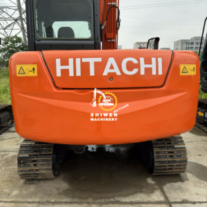 Miniexcavadora Usada Hitachi ZX60 con Cortador de Empuje, Modelos Populares en Venta, Miniexcavadora de Segunda Mano ZX60 ZX70 ZX75 ZX120 ZX130 - Product Image 6