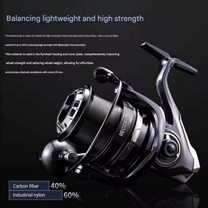 Carrete de Pesca Giratorio ECOODA Haiz para Mano Derecha, para Pesca con Señuelos en Ríos y Arroyos, con Mango Intercambiable - Product Image 4