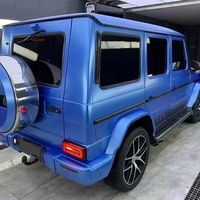 Kit de carrosserie de conversion style G63 pour Classe G (2002-2018) – Ensemble complet : pare-chocs avant, ailes larges, jupes latérales