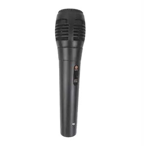 Microfone com fio uni-direcional dinâmico, profissional, estéreo, discurso mic, áudio para karaoke