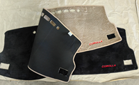 Housse de tableau de bord sur mesure de luxe pour Toyota Corolla, tapis de tableau de bord premium, protection antidérapante pour tableau de bord, accessoires de décoration intérieure