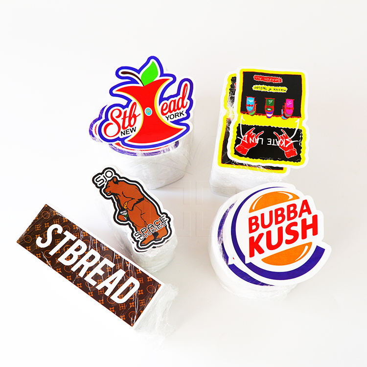 Custom Die Cut Vinyl Stickers Personalized Logo Labels for Packaging ...