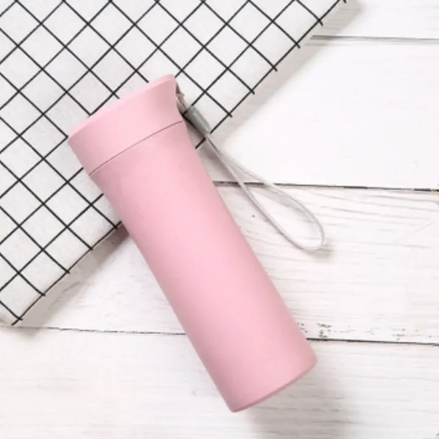 Safe Healthy BPA Free Wheat Straw Material Eco-Friendly Water Cup Portable Salable Eco Water Mug Cup For Travelling Home