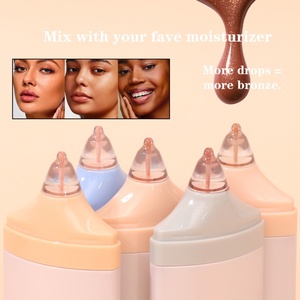 Sérum Teinté Nourrissant Végan <span class=keywords><strong>pour</strong></span> le Visage et le Corps, <span class=keywords><strong>Bronzer</strong></span> Liquide Contouring Effet <span class=keywords><strong>Soleil</strong></span>, Marque Privée - Product Image 2