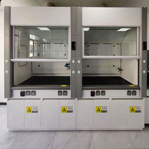 ตู้ดูดควันแบบตั้งพื้นสำหรับห้องปฏิบัติการ, เครื่องดูดควันควบคุมการไหลเวียนของอากาศสำหรับการวิเคราะห์ตัวอย่างและการทดลองทางเคมี - Product Image 1