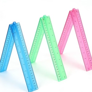 Regla de Colores para Material Escolar y de Oficina, Regla Recta con Forma de Avión de 30 cm para Promoción con Buen Precio - Product Image 1