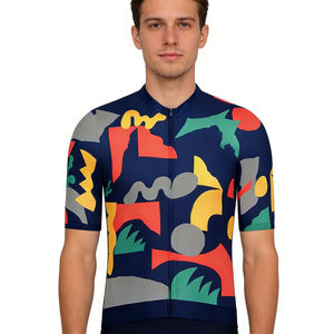 Jersey de Ciclismo con Logotipo Personalizado, Material Suave Transpirable que Absorbe la Humedad, Corte Deportivo para Eventos, Deportes al Aire Libre, Ciclismo de Carretera - Product Image 5