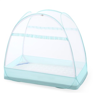 Cuna para Bebé Estilo Yurta Mongola, Antiestática, 400 Hilos, Mosquitera, 130*70cm, Uso en Verano, Sin Instalación - Product Image 6