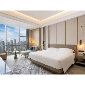 Ensemble de meubles de chambre à coucher en bois massif sur mesure, de qualité hôtelière <span class=keywords><strong>5</strong></span> <span class=keywords><strong>étoiles</strong></span>, directement de l'usine, avec mobilier de salon et de chambre. - Product Image 3