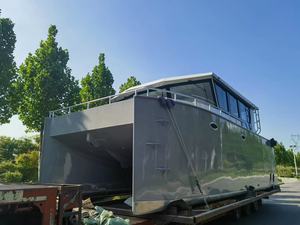 Catamarano in Alluminio Completamente Saldato di <span class=keywords><strong>10</strong></span> <span class=keywords><strong>Metri</strong></span> in Vendita, Imbarcazione a Doppio Scafo per Pesca e Ricreazione - Product Image 4