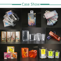 Boîtes d'Emballage en Plastique PVC Transparent Mini MOQ, Boîte d'Emballage Détail en Plastique PET RPET Très Transparente